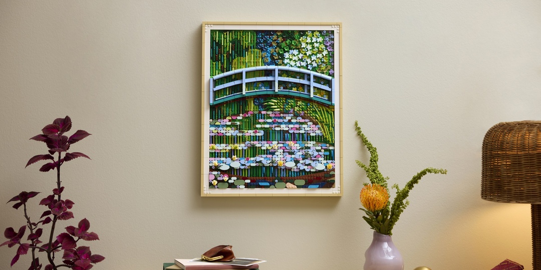 Очередной Лего Шедевр: Клод Моне - Мост через пруд с водяными лилиями