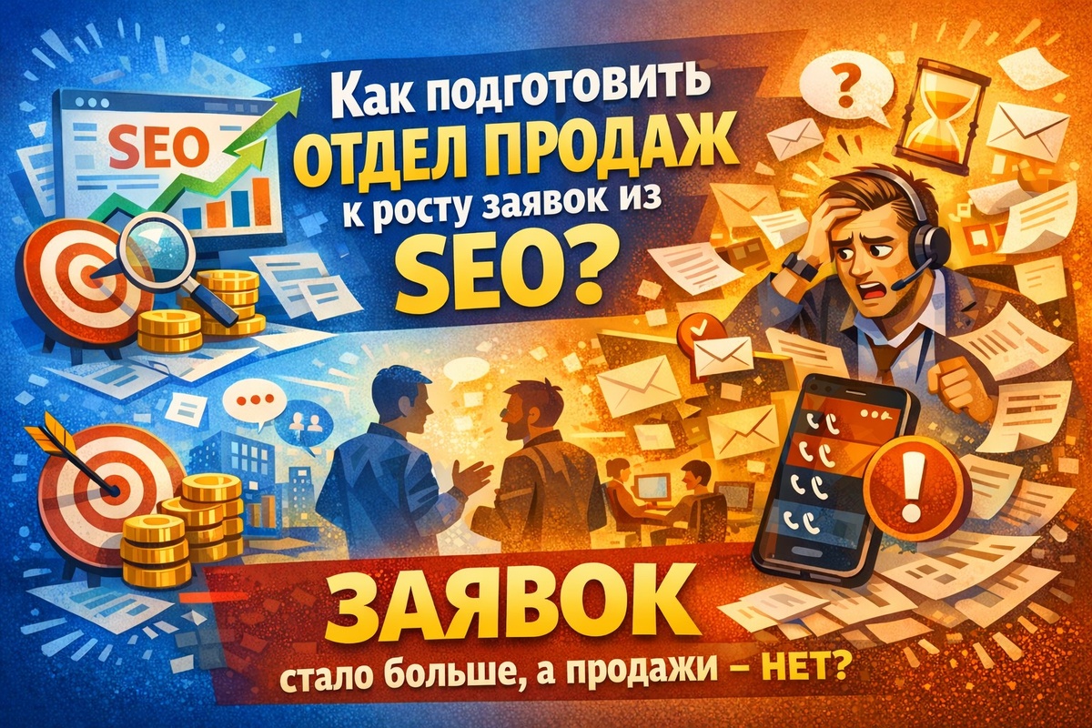 Как подготовить отдел продаж к росту заявок из SEO