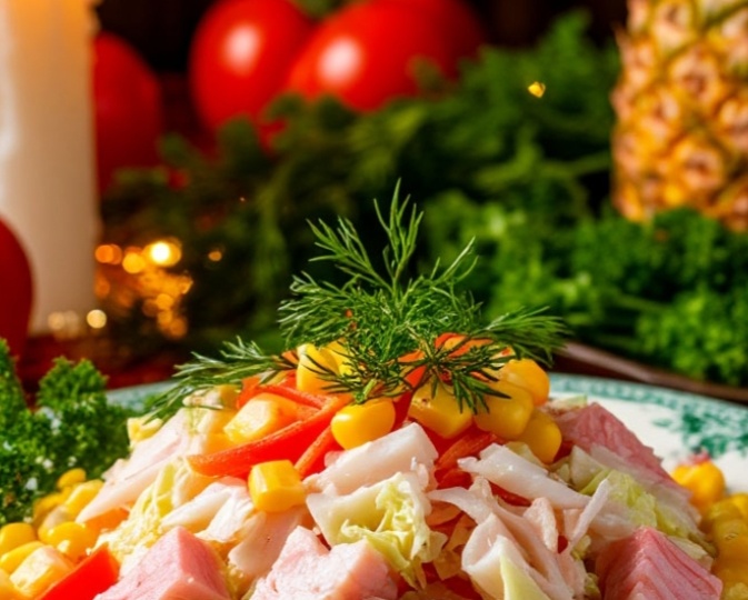 Три вкусных салата на Пасху:простые, быстрые и подходящие каждому