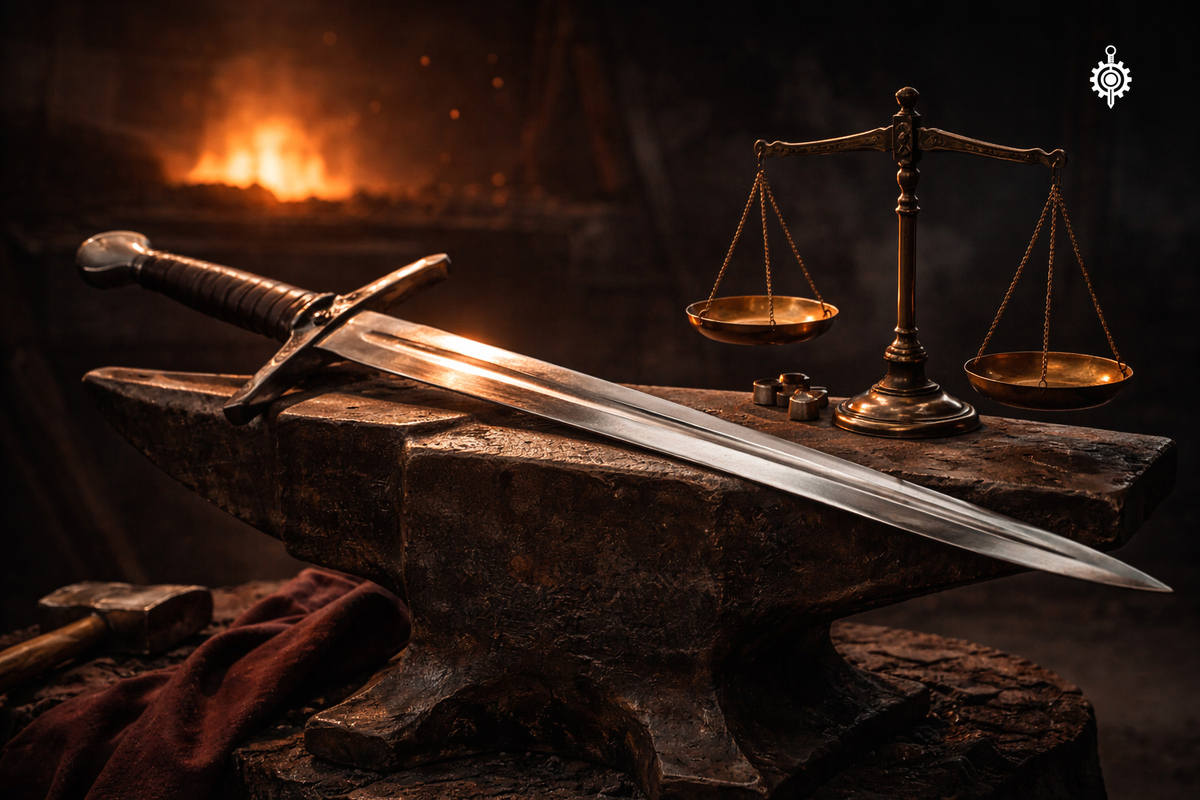 Средневековый меч — это точный, сбалансированный, быстрый инструмент