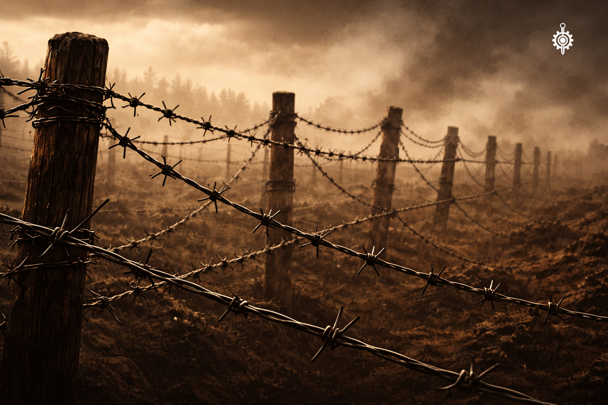 Стальная лента с шипами не изменила карту мира — но она изменила то, как ведутся войны