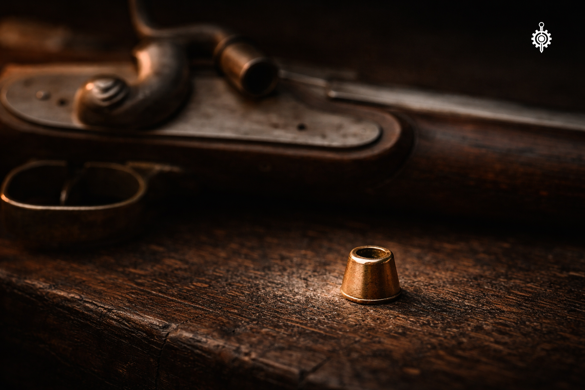 Капсюль — не самое зрелищное изобретение в истории оружия. Он не выглядит грозно, о нём не снимают фильмы