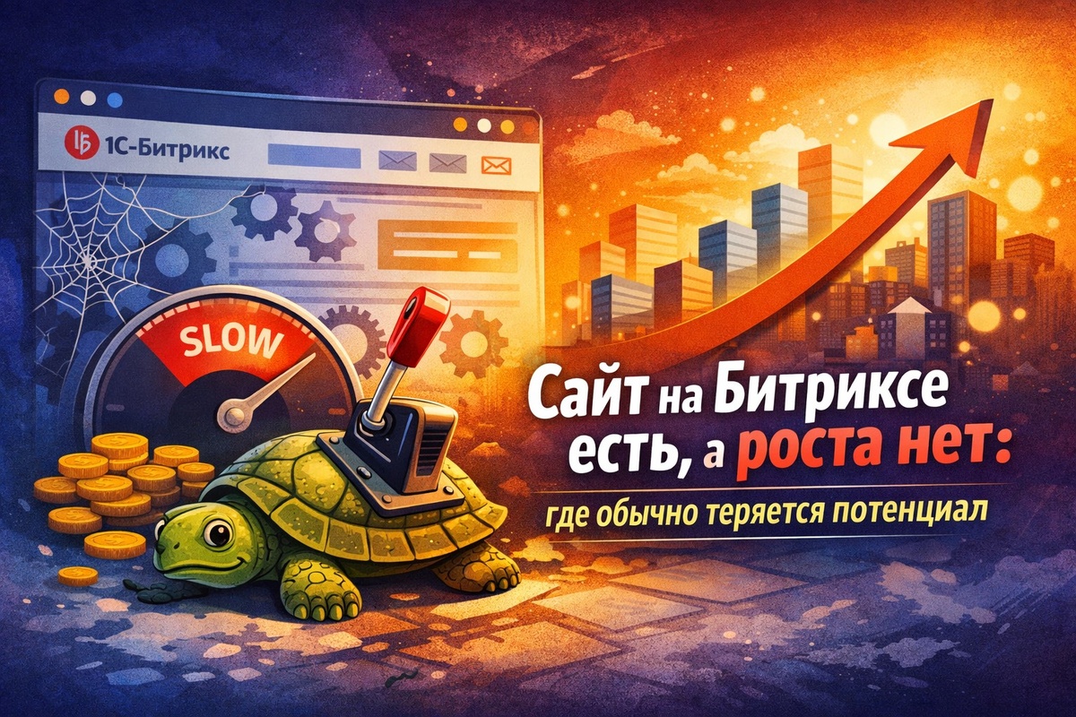 Сайт на Битриксе есть, а роста нет: где обычно теряется потенциал 