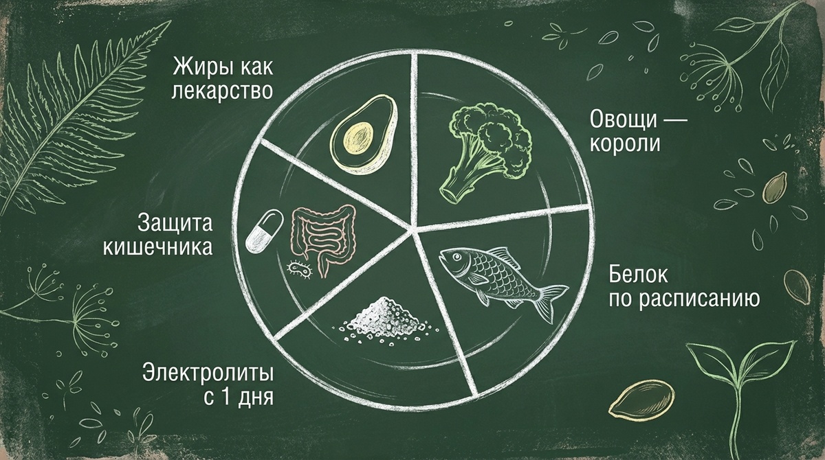 5 столпов здорового кето 