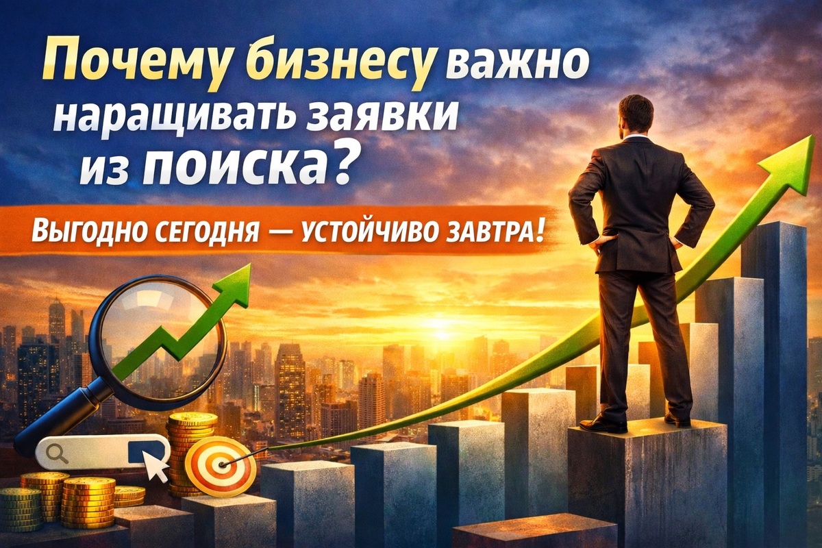 Почему бизнесу важно наращивать долю заявок из поиска, даже если реклама пока окупается