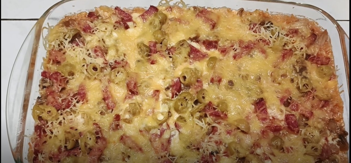 Царская солянка в духовке из личного архива