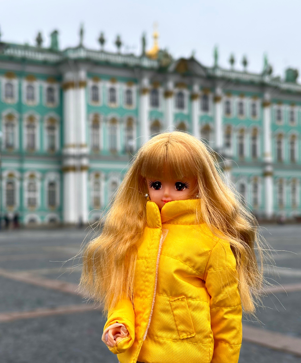 Дженни у Эрмитажа