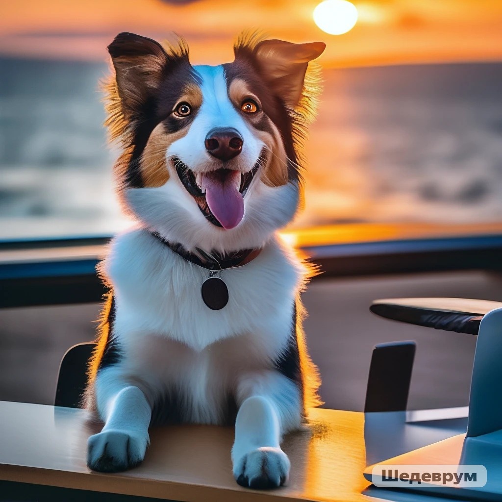 Майя мечтала о море и ей приснился дивный сон.