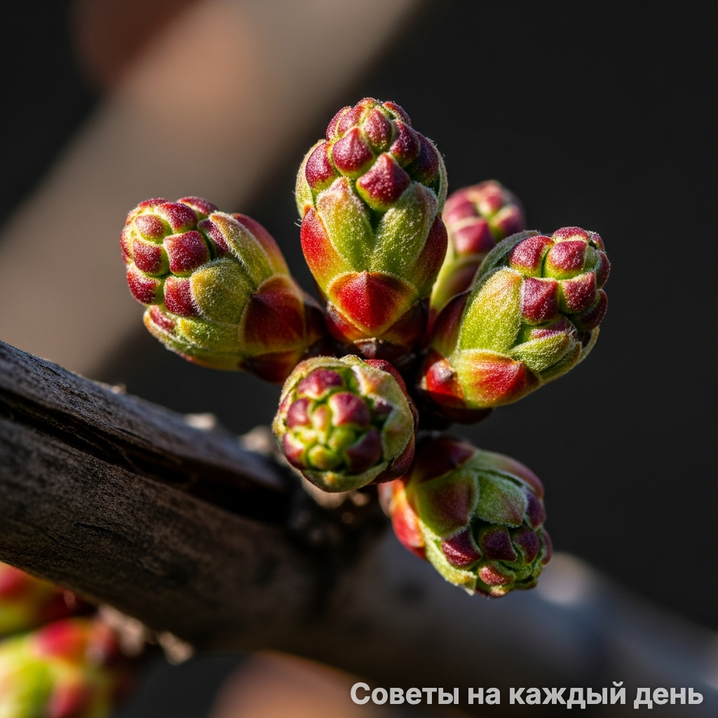 Ранний азот дает энергию для годового прироста, на котором формируются плодовые веточки.