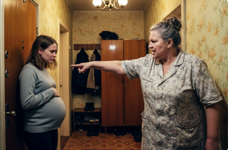 Свекровь выставила беременную невестку из дома — "У него есть другая"