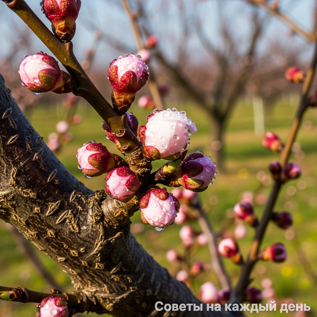 Ранний азот закладывает длину годового прироста - основу урожая следующего года.