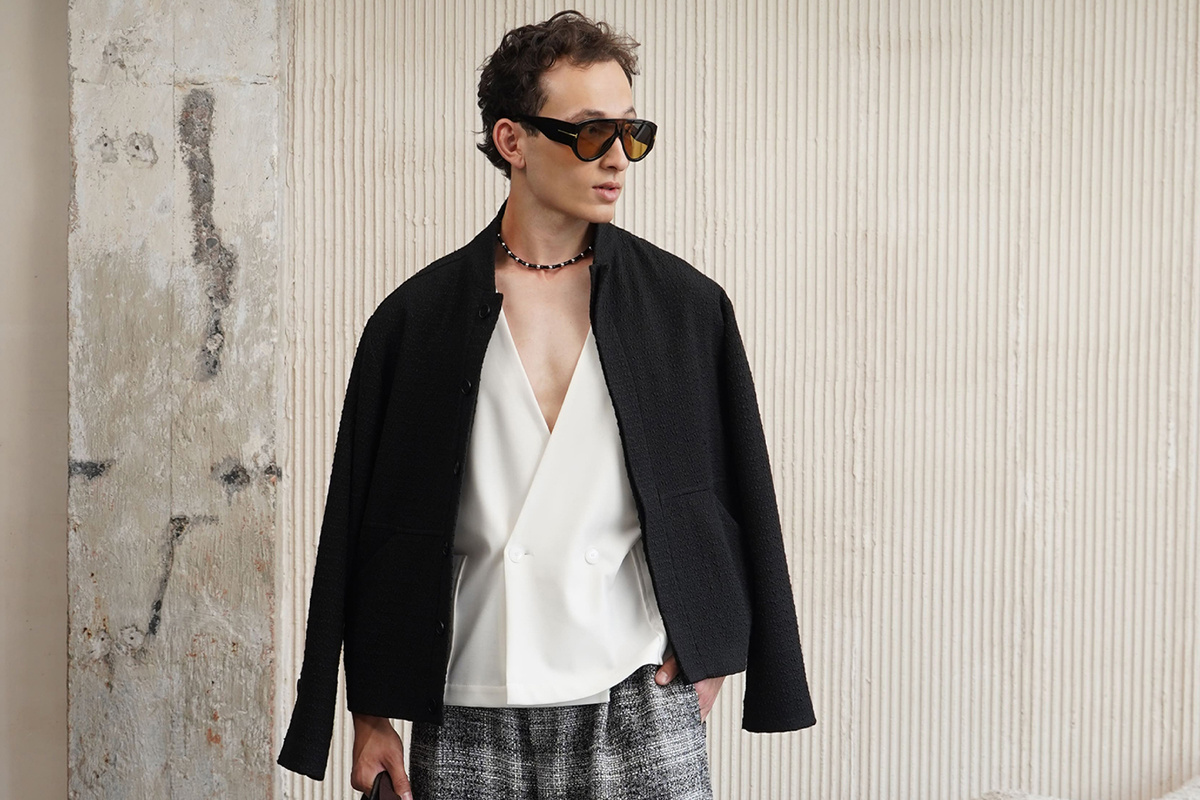 Бомбер «Leo/Лео» от бренда HISTANCE 35