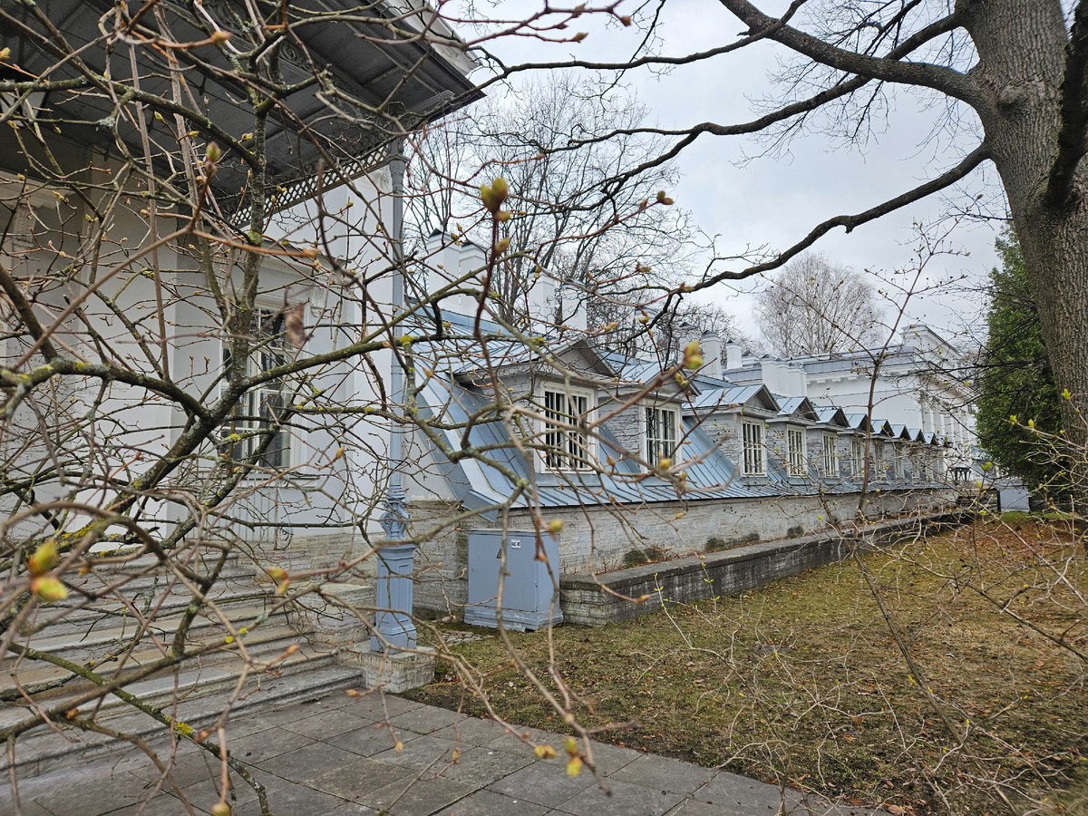 На Елагином острове.