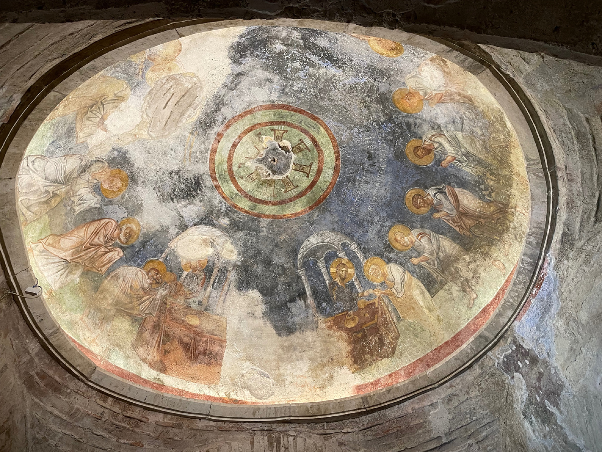 Потолочная фреска 