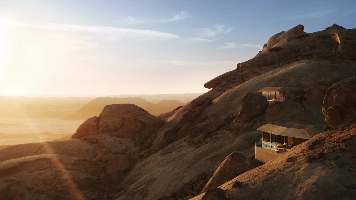 Arch: Oppenheim Architecture | Project: Desert Rock Resort | Photo: John Athimaritis | Geo: Red Sea, Saudi Arabia