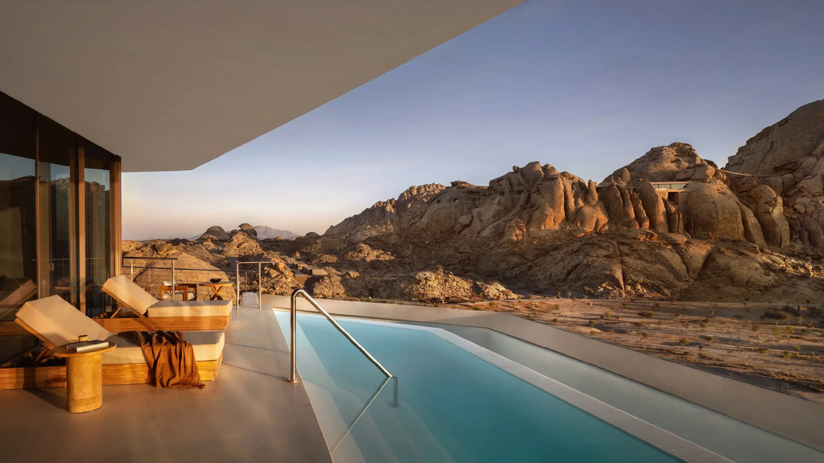 Arch: Oppenheim Architecture | Project: Desert Rock Resort | Photo: John Athimaritis | Geo: Red Sea, Saudi Arabia