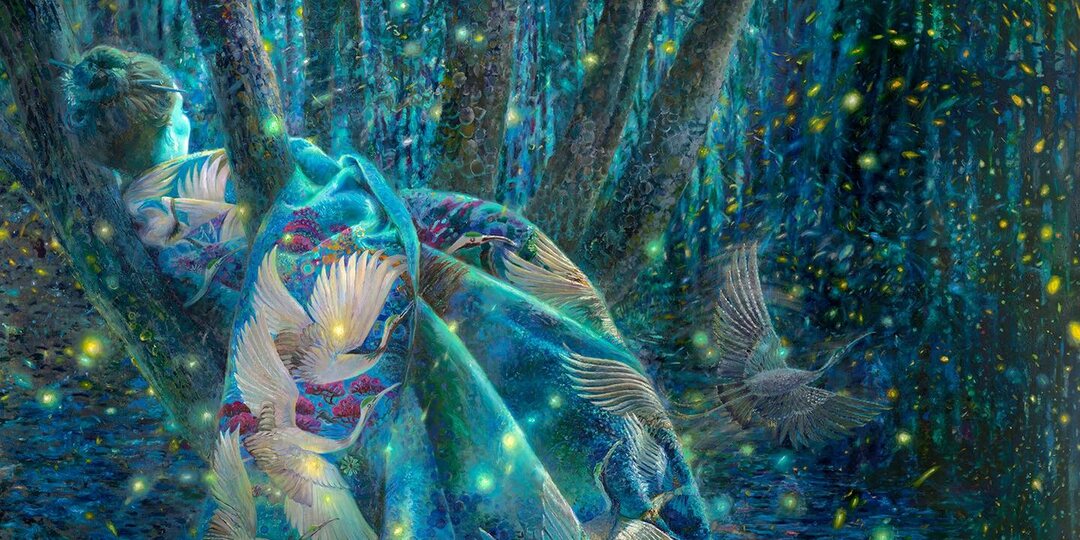 Буйство красок неукротимой природы... Творчество молодой американской художницы Айрис Скотт