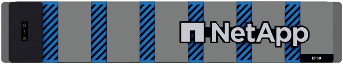 NetApp EF50 вид спереди с фальш-панелью