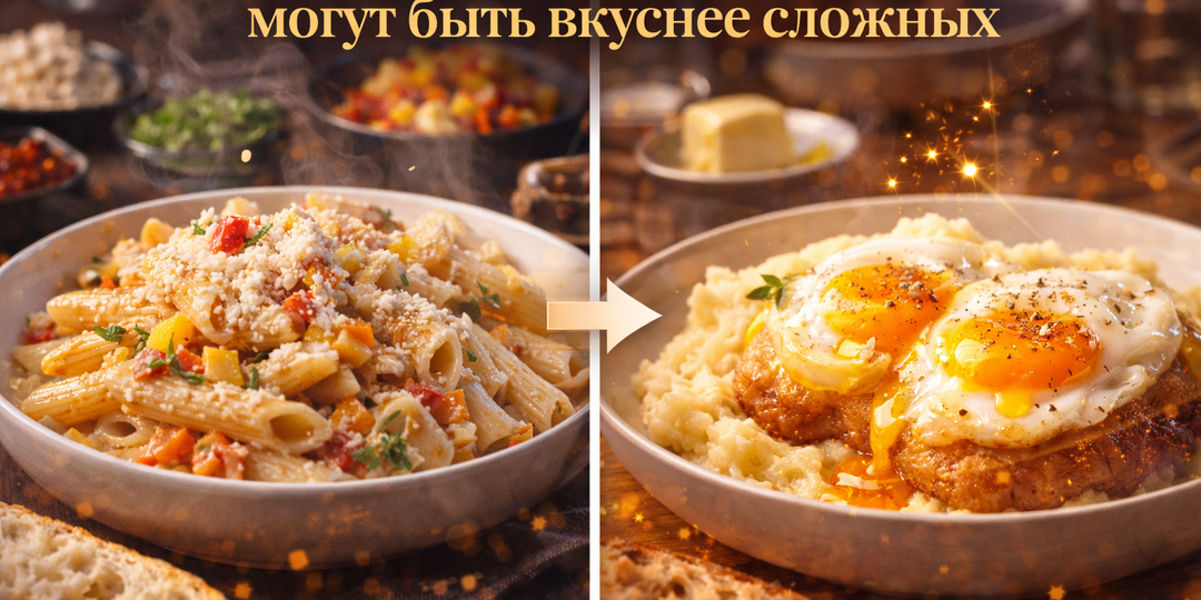 Почему простые блюда могут быть вкуснее сложных