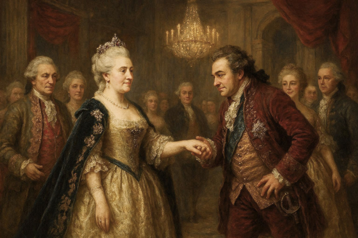 Екатерина II и князь Потемкин