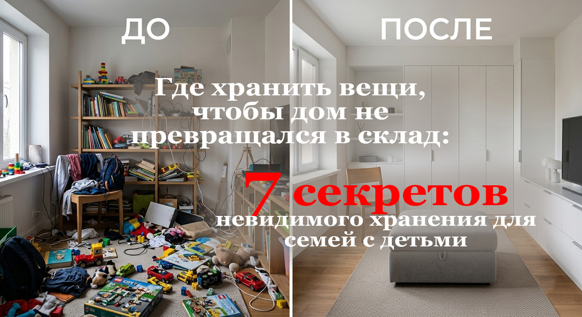 Как организовать пространство, чтобы уборка занимала 15 минут