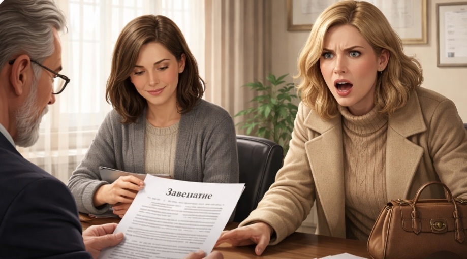 Она считала дом своим… пока нотариус не назвал имя наследницы