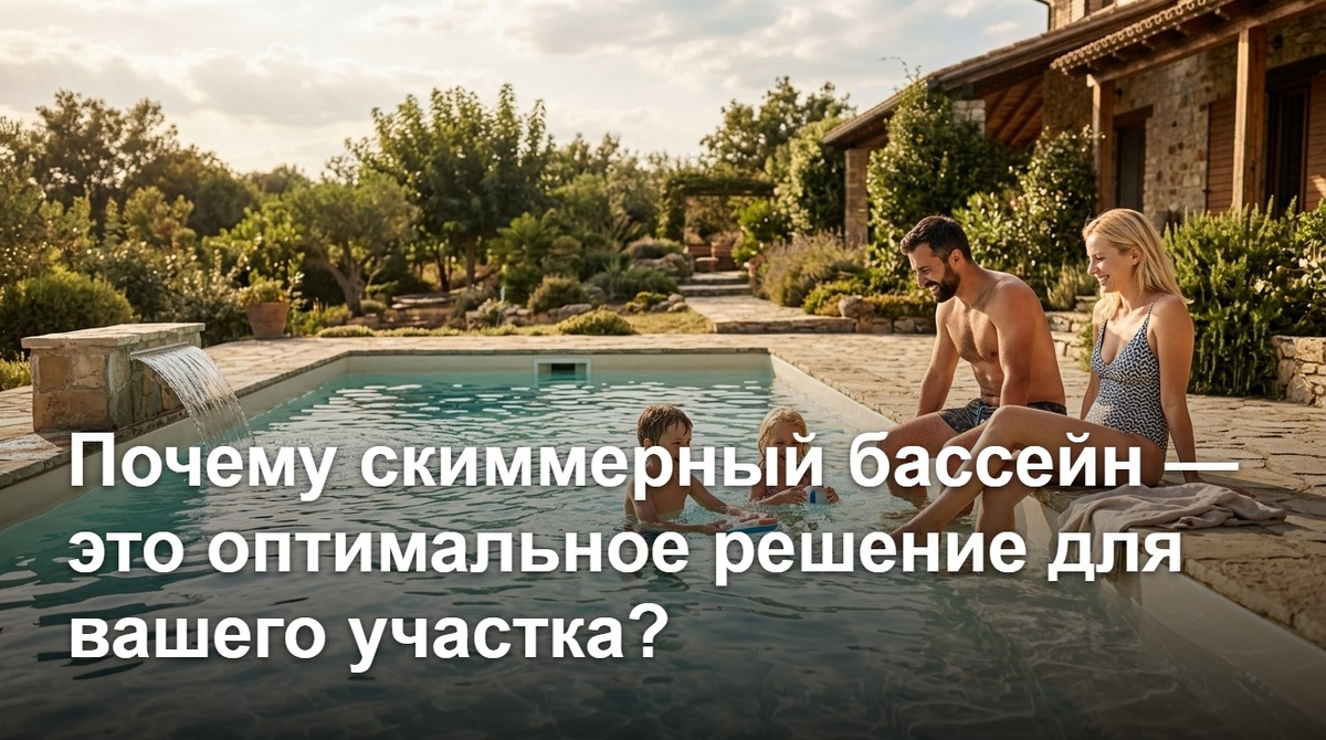 3 причины, почему скиммерный бассейн – выбор №1