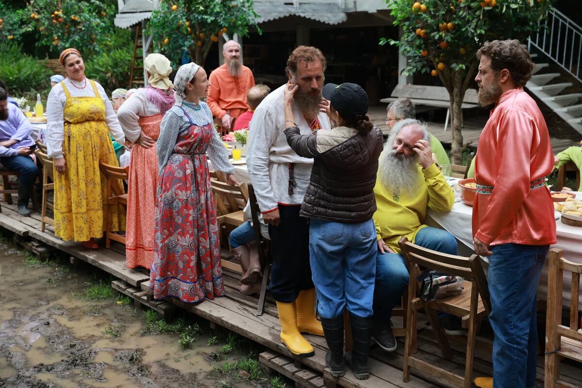 Кадр съёмок сериала «Эль Русо»