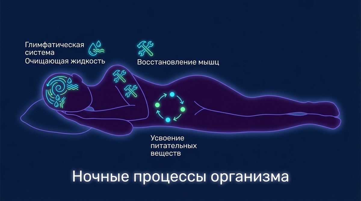 «Ночная логистика» — медленное пищеварение и доставка