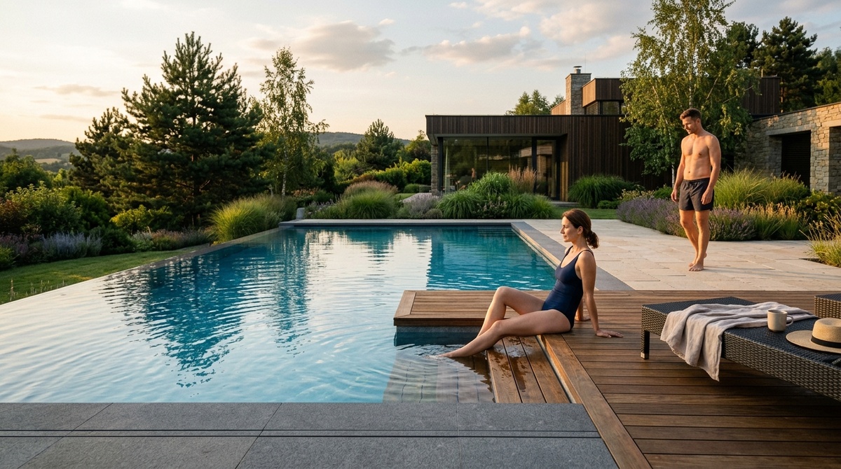 Почему скиммерный бассейн стал стандартом: 5 ключевых преимуществ, которые вы оцените