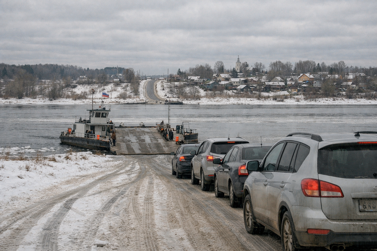 Паромная переправа
