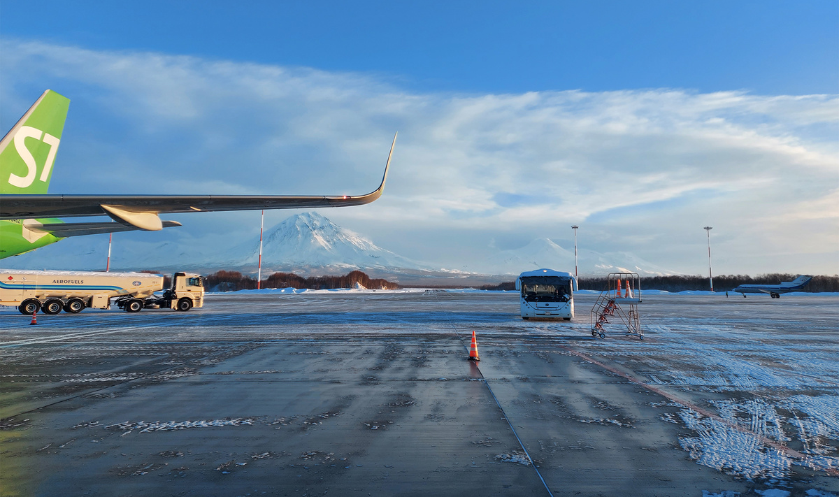 Международный аэропорт Елизово.Фото: Полина Воронова