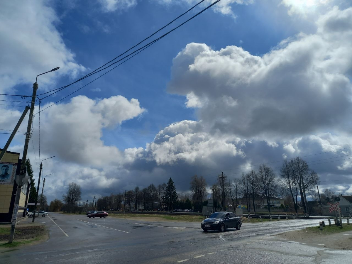 Мой посёлок Дубровка. Небо такое красивое! Не могу не поделиться такими фотографиями!!!