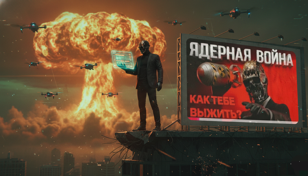 Визуализация созданная автором. Разбор видео «Почему Ядерная война уже началась (А вы не заметили)».