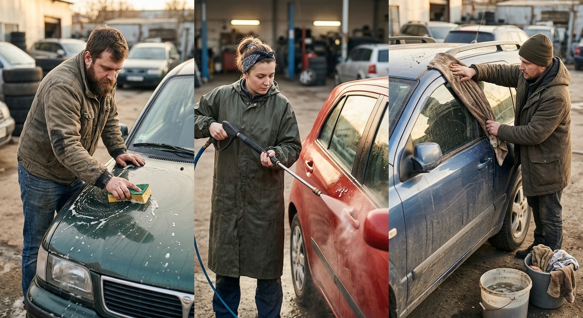Три популярных способа мойки, которые гарантированно портят ЛКП вашего авто