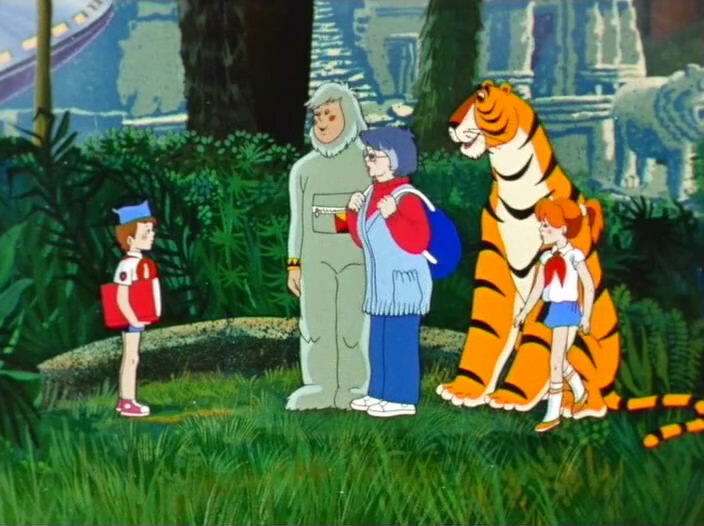    Кадр из мультфильма «Два билета в Индию», студия «Союзмультфильм», 1985 г.