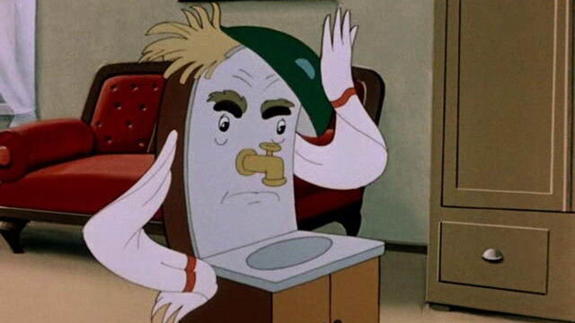     Кадр из мультфильма «Мойдодыр», студия «Союзмультфильм», 1954 г.