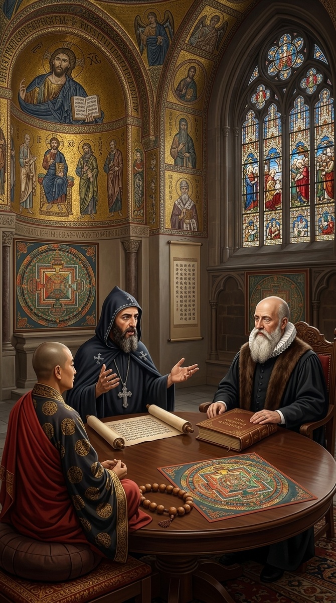 Кукай, Севир Антиохийский и Франциск Гомар