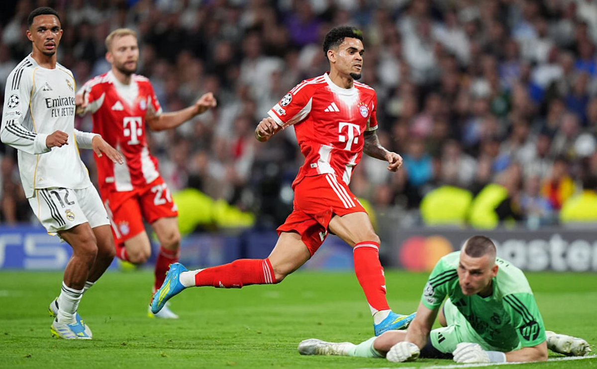 Луис Диас забил один из двух мячей в ворота "Реала". Фото: соцсети