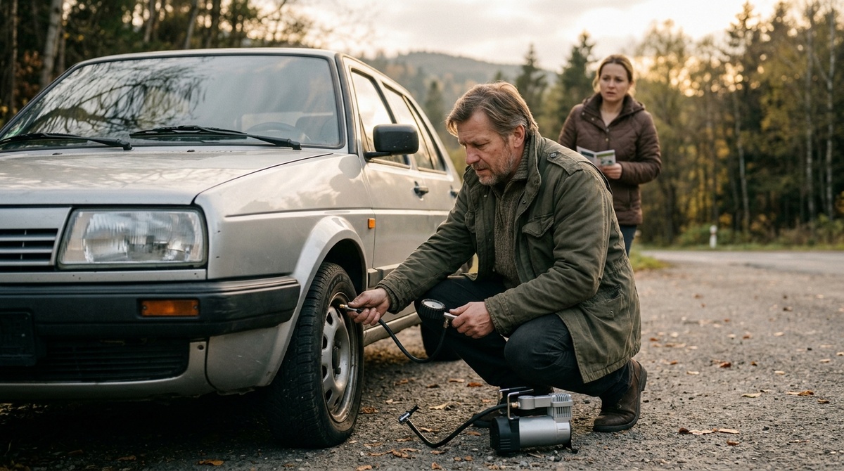 Почему 80% водителей качают шины неверно: главная причина, о которой молчат