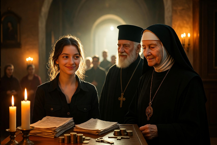 Священник нанял аферистку вести бухгалтерию в храме. А через год храм выкупил долги района, а аферистка стала монахиней