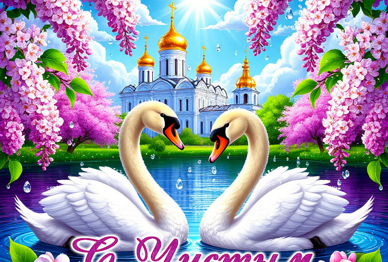 Красивые открытки с Чистым четвергом, пожелания