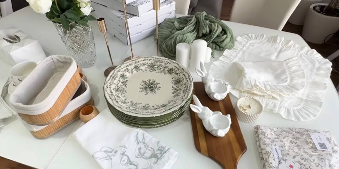 Наконец добралась сделать пост с артикулами всего того, что показывала в последнем видео для сервировки