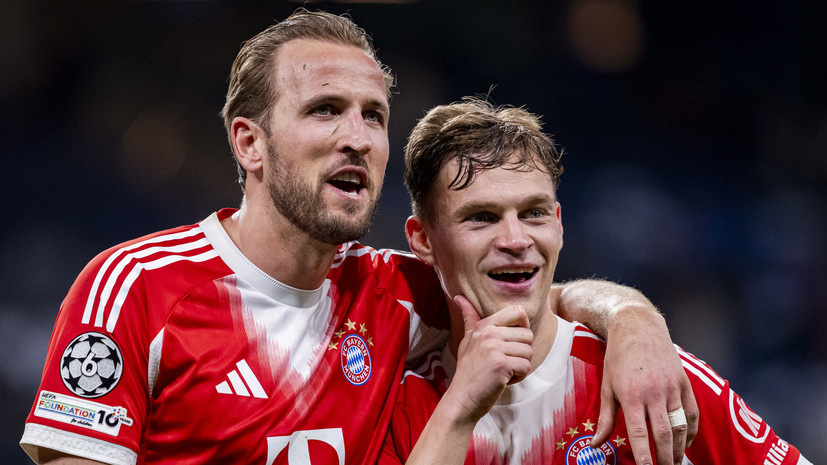     Гарри Кейн и Йозуа Киммих Gettyimages.ru Alberto Gardin