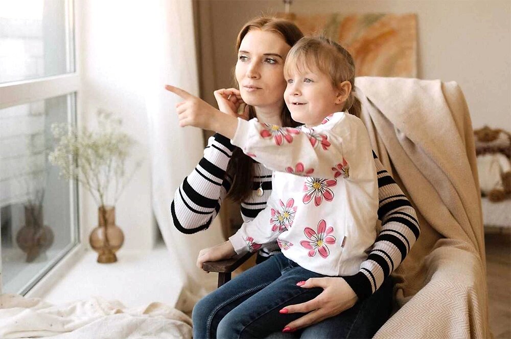    «Эта дочь ранимая, просто нежный цветочек», - говорит Катя. Фото: Ольга Иванова