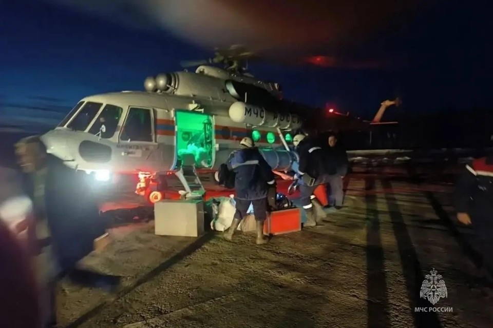    На помощь прибыли горноспасатели из Хабаровского края. Фото: ГУ МЧС России по Амурской области