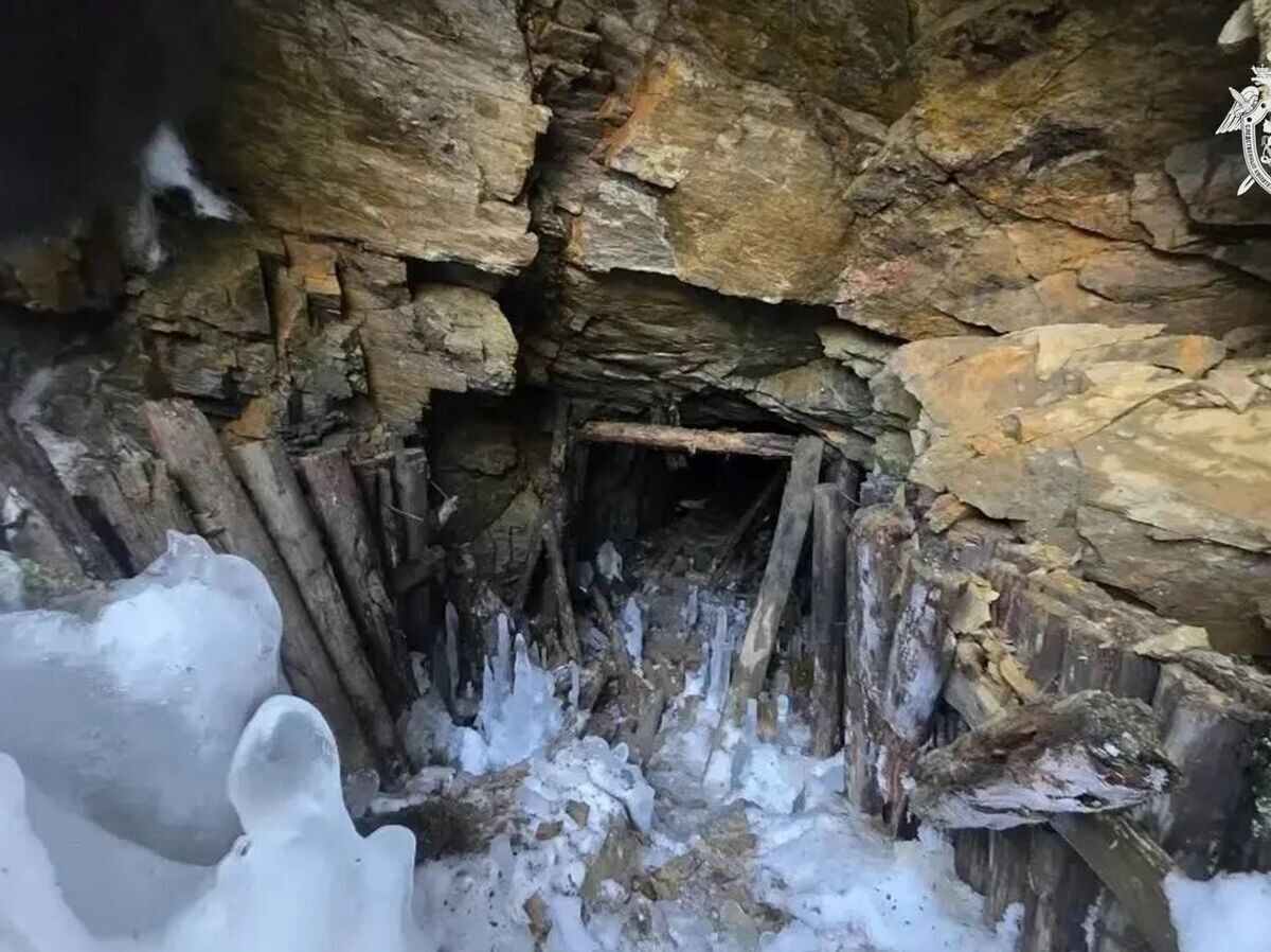    На месте обвала в штольне в Приамурье | © Фото : Следком Амурской области/Telegram