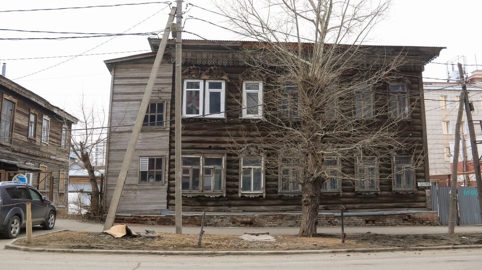    Старинный особняк на ул. Никитина, 128. Апрель 2026 года. Источник: Виталий Барабаш/"Толк"