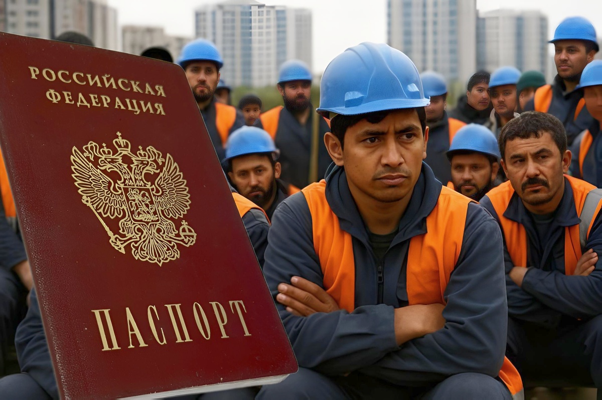 Повестки для постановки на воинский учёт выдаются вместе с паспортом. Это вызвало бурную реакцию у мингрантов в чатах.