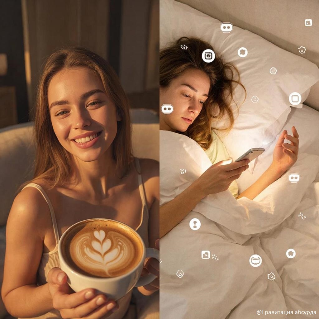                                                  Так выглядит утро в ленте… А в жизни?